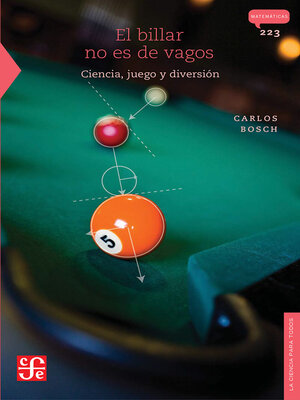 cover image of El billar no es de vagos